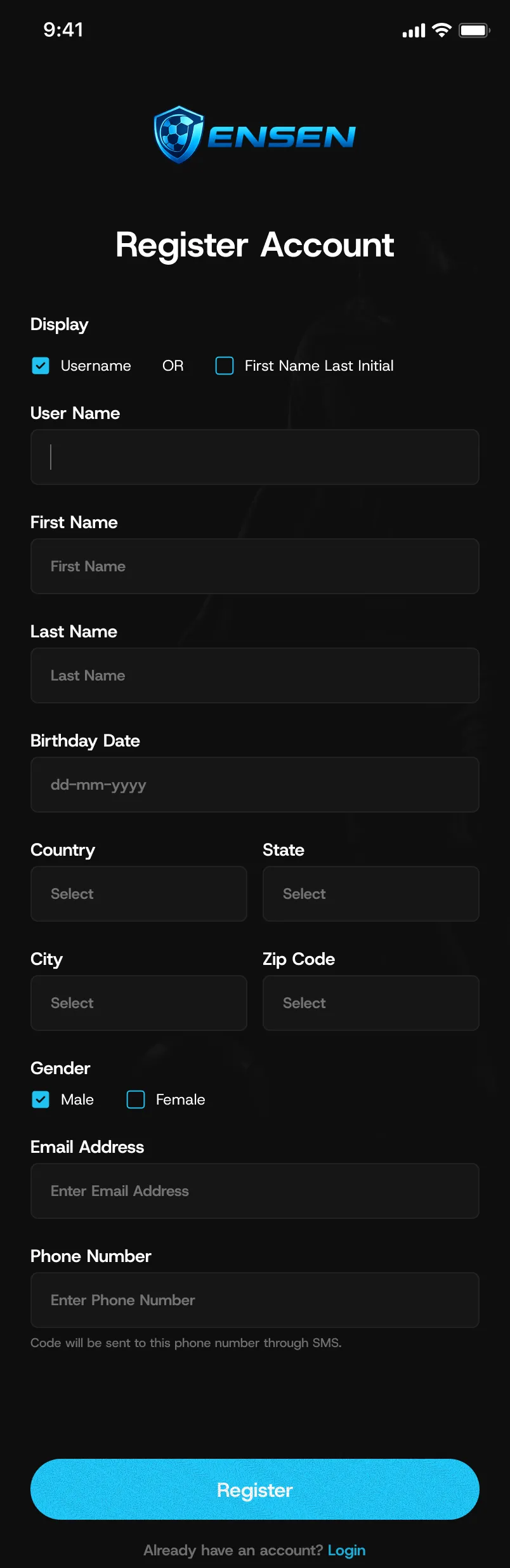 Jensen — Soccer Juggling Tracker App | Mobile UI — 03